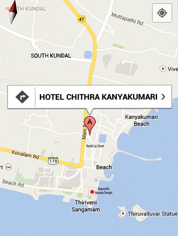 Hotel Chithra Kanyakumari Exterior foto